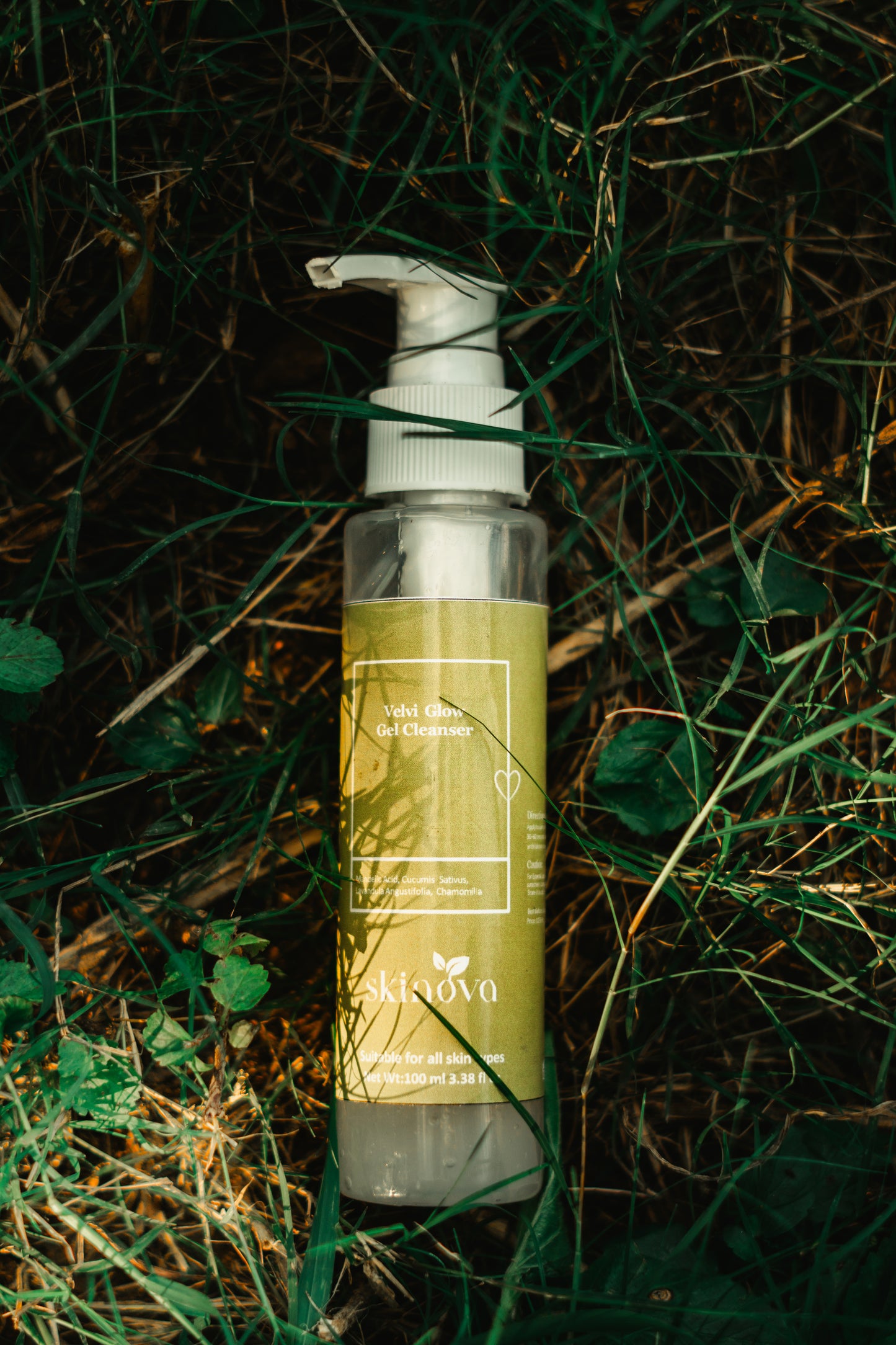 Velvi Glow gel cleanser